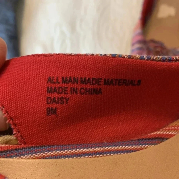 Pinstripe wedges  9 - Picture 5 of 8